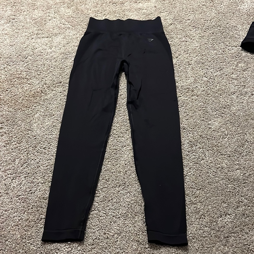 Gymshark flex high waisted leggings - black